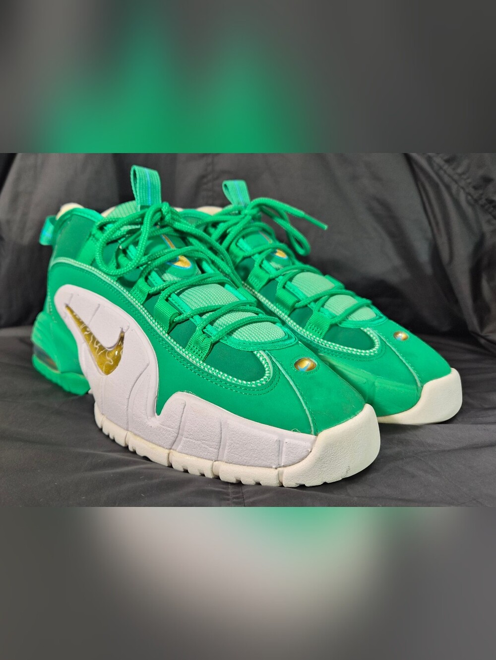 Men's Nike Air Max Penny 1 "Stadium Green" Sneakers (FQ8827-324) Sz. 9.5